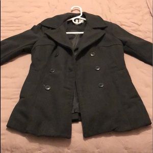 Dark Gray Size S Pea Coat